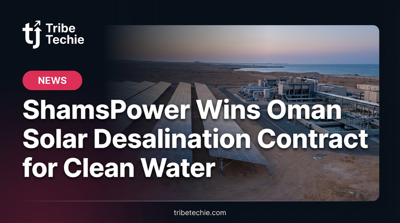 ShamsPower Wins Oman Solar Desalination Contract for Clean Water