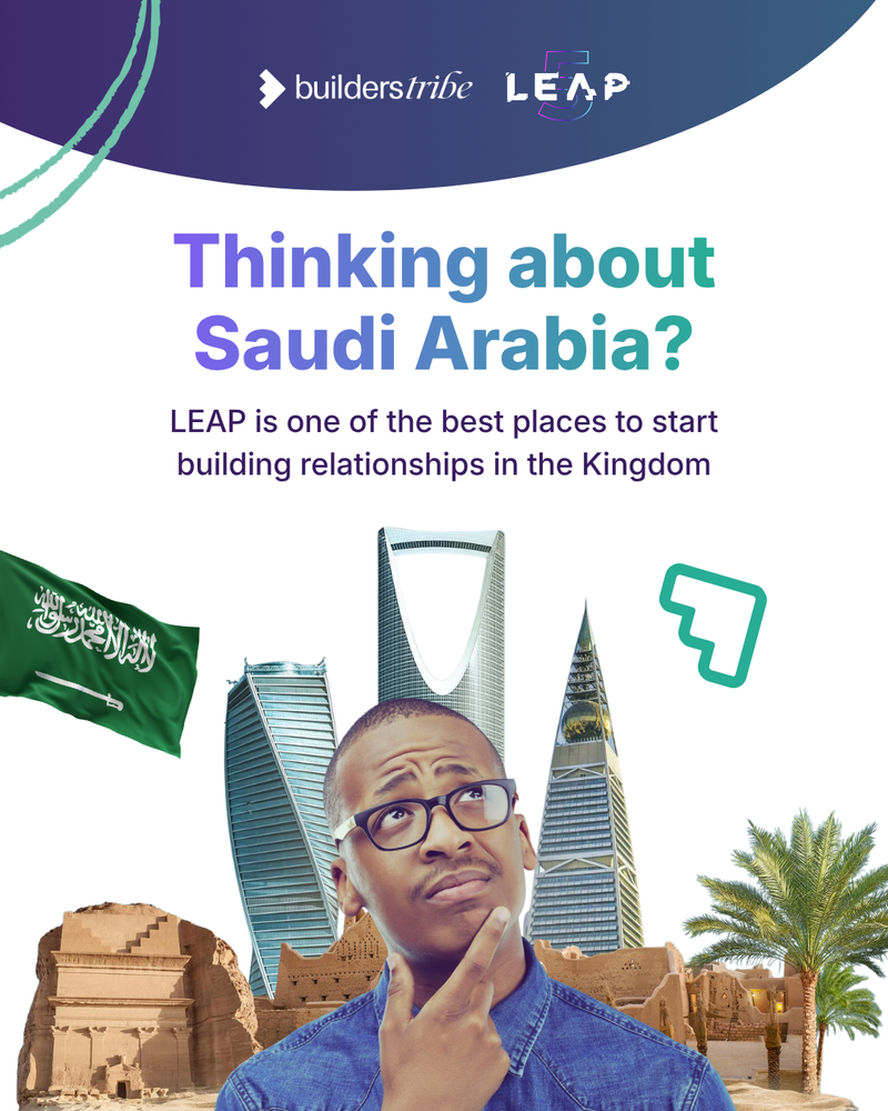 Join the Builders Tribe Founder Delegation at LEAP 2026