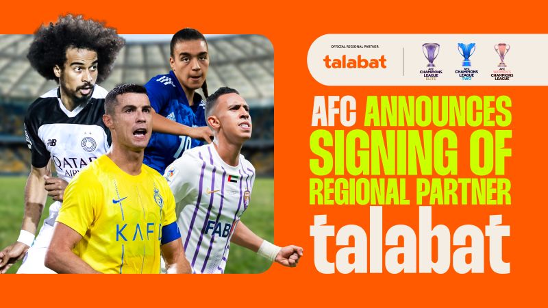 Credit: LinkedIn Talabat is AFC Official Regional Partner
