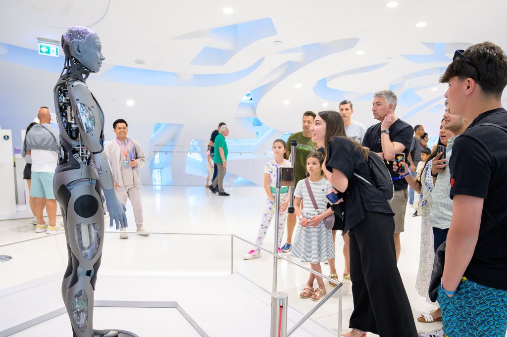 Credit: Zawya Ameca: Museum of the Future Upgrades AI Humanoid
