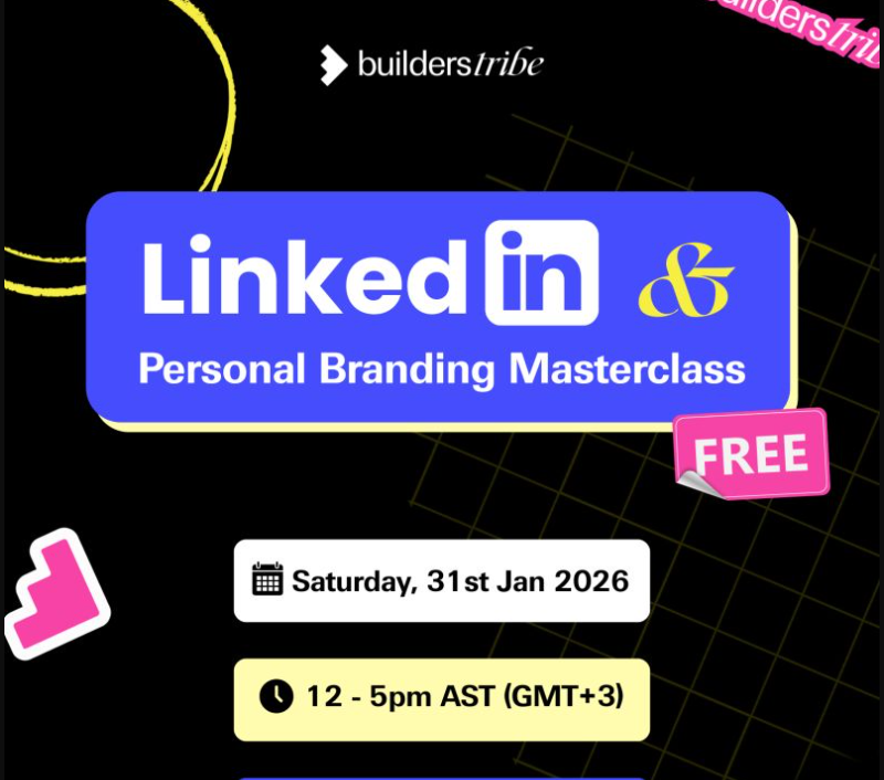 Builders Tribe to Host Free LinkedIn & Personal Branding Masterclass